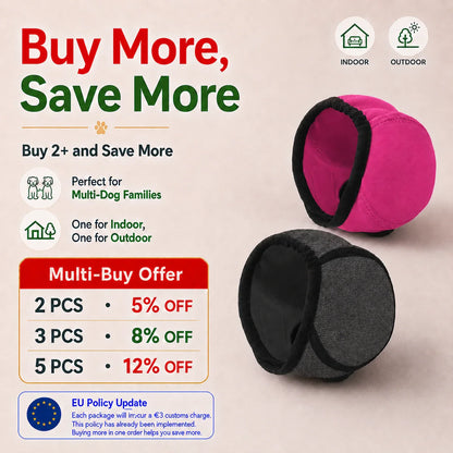 New Dog Noise Reduction Sound Insulation Ear Muffs Swimming Waterproof Headgear Puppy Emotional Soothing Headgear Dog Supplies